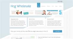 Desktop Screenshot of myhcgwholesale.com